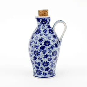 Butelka na olej B85 0,5l <br> 1443 Ważka w kwiatach